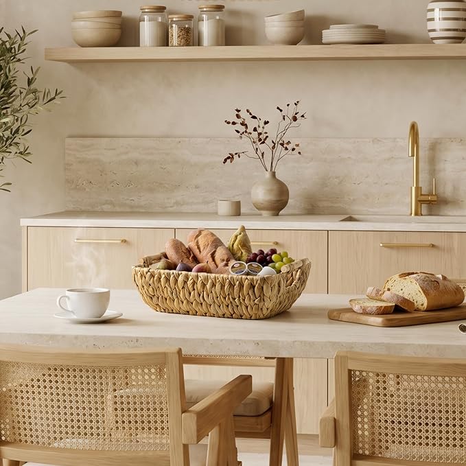 Large Woven Storage Baskets with Handles